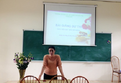 Hội thi giáo viên dạy giỏi Khoa Luật năm học 2016 - 2017